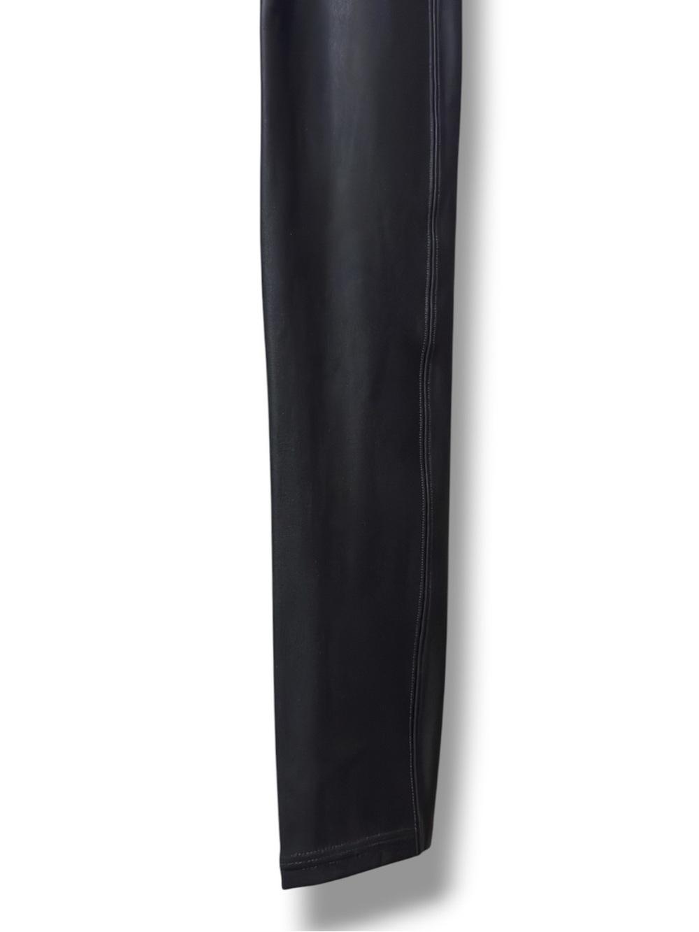 Spanx | NWOT Dark Olive High-Waist Faux Leather Leggings (size M) - Picture 4 of 11